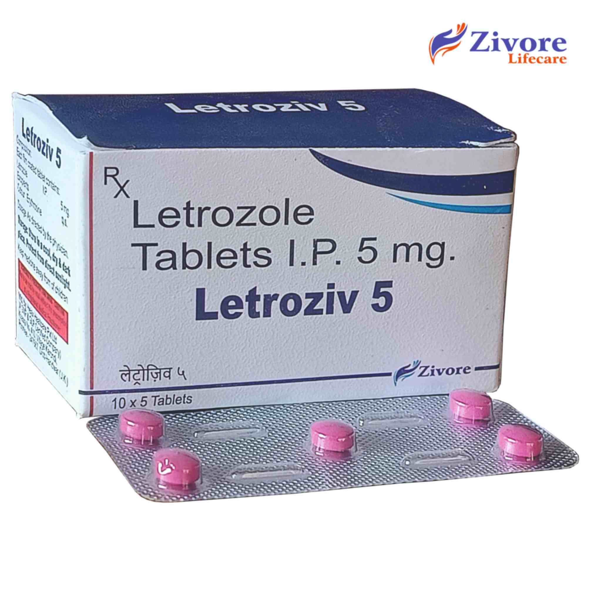 Letroziv 5 Tablets